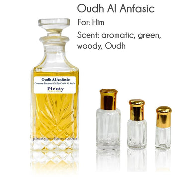 Oudh Al Anfasic Perfume Oil Pure Attar By Oudh Al Anfar - Plenty Perfumes